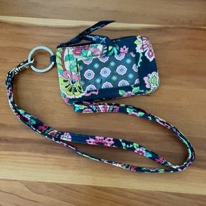 Vera Bradley Zip ID Lanyard